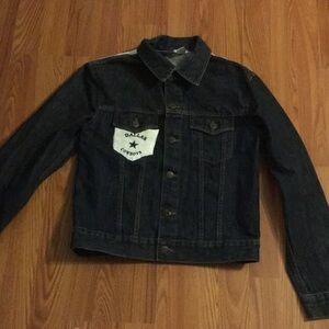Divided Dallas Cowboy Jean Jacket size Medium (W)